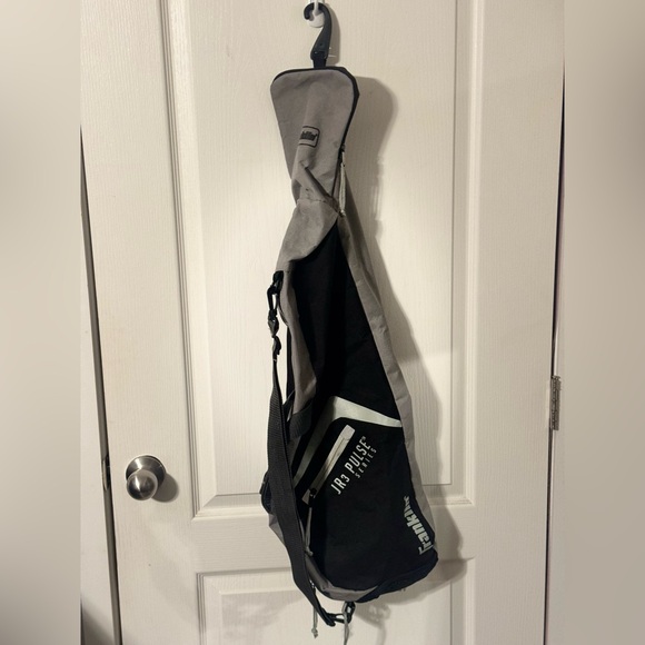 Youth Baseball Bag-JR3 Kids Bat Bag for Teeball, Baseball +Softball, Black/Gray - Picture 1 of 4